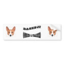 Basenji owned bumper sticker bumper stickers