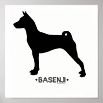 Basenji Print