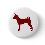 Basenji (Red) Buttons