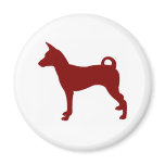 Basenji (Red) Magnets