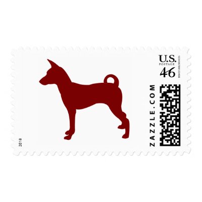 Basenji (Red) Postage Stamps by purelypups