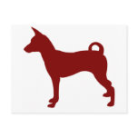 Basenji (Red) Post Card