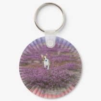 Basenji Serenity keychain by deesbasenjis Basenji Serenity keychain