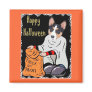 Basenji Trick Or Treat Magnet