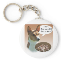 Basenji Turkey Key Chain