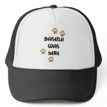 Basenji Was Here Mesh Hat