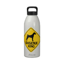 Basenji Xing water bottles