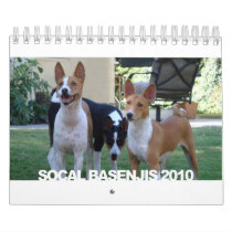 Basenjis of Socal 2010 Calendar
