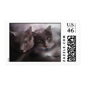 bash and kitty stamp