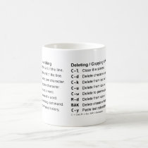Bash / Readline Keyboard Shortcuts mugs