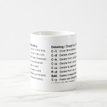 Bash / Readline Keyboard Shortcuts Mugs
