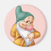 Bashful 3 fridge magnets