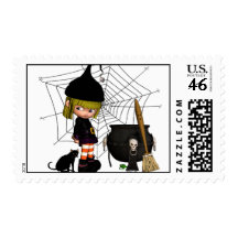 Bashful Brew - Halloween Postage