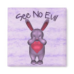 Bashful Bunny Magnet