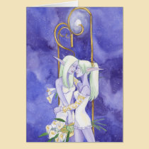 Bashful Lily cards