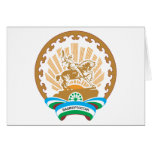 Bashkortostan Coat of Arms Greeting Card