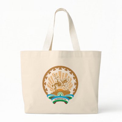 Bashkortostan Coat of Arms Tote Bag by FlagTshirts
