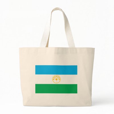Bashkortostan Flag Tote Bag by FlagTshirts