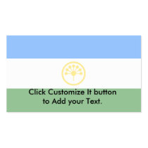 Bashkortostan, Russia Business Card Template
