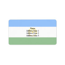 Bashkortostan, Russia Address Label