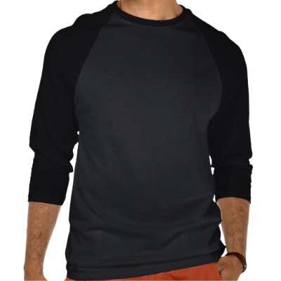 Basic 3 4 Sleeve Raglan Grey Black T Shirts by hqteesforu
