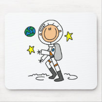 Basic Astronaut Tshirts and Gifts Mouse Pad