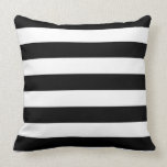 Basic Black and White Stripes Pillows
