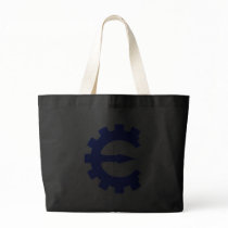 Basic Blue Logo Tote Bag