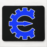 Basic Blue Logo Mouse Pads
