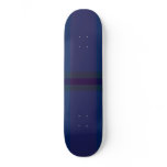 Basic Blue Skateboard Deck