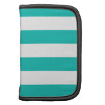 Basic Bluegreen Stripes Pattern Planners