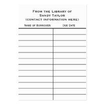 Basic Book Insert Card. business cards by trennea Basic Book Insert Card. business cards