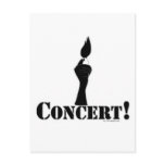 Basic Concert Post Cards