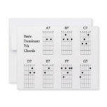 Basic Dominant Seventh Chords Custom Announcement
