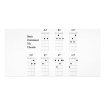 Basic Dominant Seventh Chords Picture Card