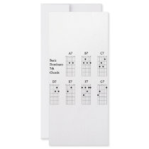 Basic Dominant Seventh Chords Full Color Rack Card