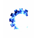 Basic Fractal Logo T Shirt