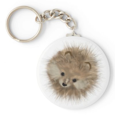 Basic Fur-ball Keychain by FenrisFiasco