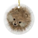 Basic Fur-ball Christmas Tree Ornament