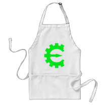Basic Green Logo Aprons