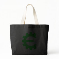 Basic Green Logo Canvas Bag