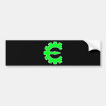 Basic Green Logo Bumper Sticker