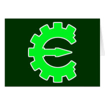 Basic Green Logo Card