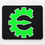 Basic Green Logo Mouse Pads