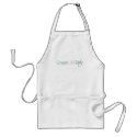 Basic GreenLiteBites Logo Apron by SkinnyMinnyMedia Basic GreenLiteBites Logo Apron