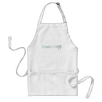 Basic GreenLiteBites Logo Apron aprons