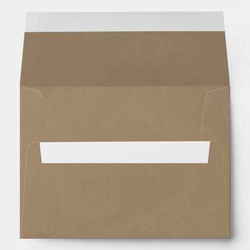 Basic Kraft Paper A7 Envelope Zazzle
