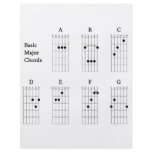 Basic Major Chords Custom Flyer