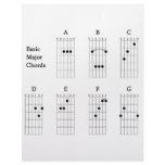Basic Major Chords Letterhead