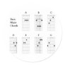 Basic Major Chords Sticker